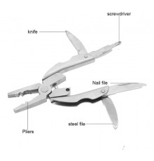 Мультитул для рыбалки WORKPRO мини 9-В-1 WP382016