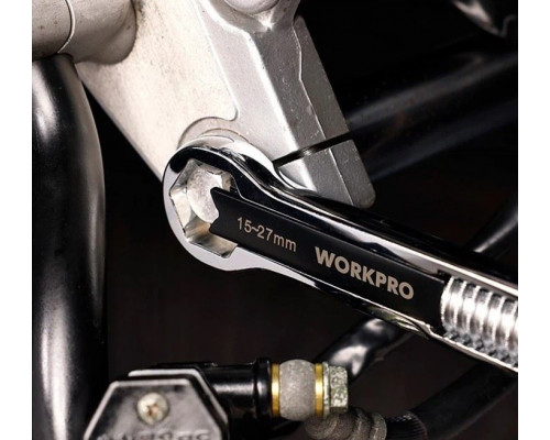 Универсальный разводной ключ WORKPRO 5-27 мм WP272016