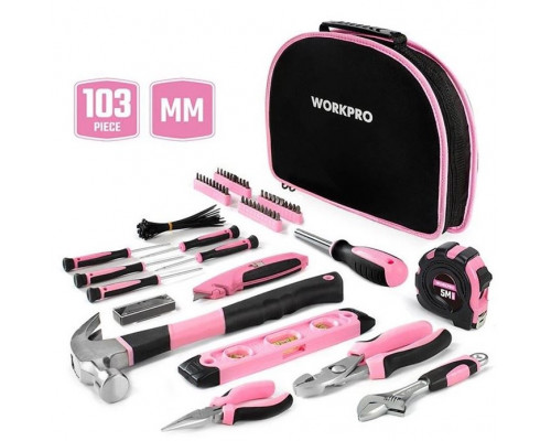 Набор инструментов для женщин, 103 предмета WORKPRO WP206818