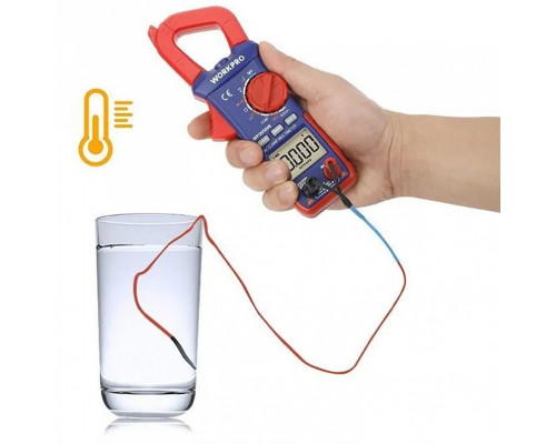 Токоизмерительные цифровые клещи-мультиметр WORKPRO WP295006