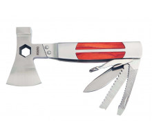 Топор-мультитул WORKPRO 12 в 1, нержавеющая сталь WP383001