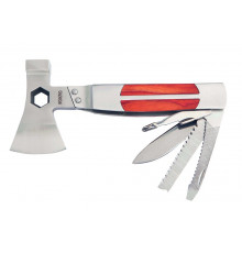 Топор-мультитул WORKPRO 12 в 1, нержавеющая сталь WP383001