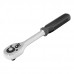 Ключ-трещотка 3/8", 45 зубьев, с быстрым сбросом, CrV, хром Сибртех 14002