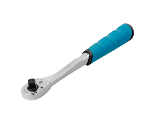 Ключ-трещотка 3/8", CrV, 90 зубьев, усиленный, хром Gross 14054