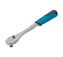 Ключ-трещотка 1/2", CrV, 90 зубьев, усиленный, хром Gross 14055