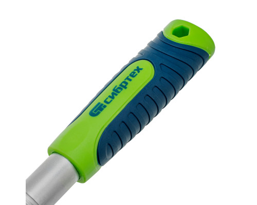 Ключ-трещотка телескопический 3/8", 215-315 мм, 72 зуба, с быстрым сбросом Сибртех 14076