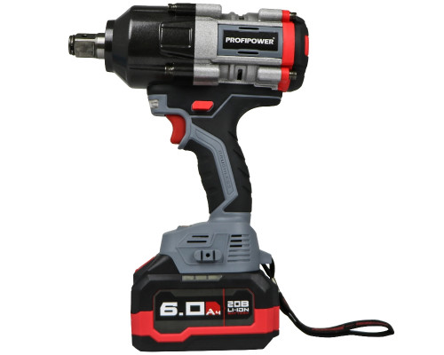 Аккумуляторный бесщеточный ударный гайковерт PROFIPOWER T-1200N E0244