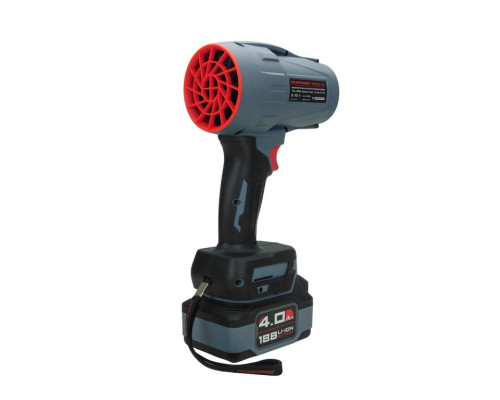 Воздуходувка аккумуляторная PROFIPOWER 18В Tornado COMPACT, 1 АКБ х 4 Ач + З/У E0225