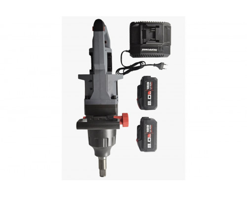 Аккумуляторный бесщеточный ударный гайковерт PROFIPOWER T-4000NK короткий шпиндель E0243