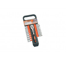 Набор торцевых головок с трещоткой и удлинителем (21 предмет) MAXPILER MXT-22-SET