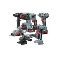 Аккумуляторный бесщеточный НАБОР 5в1 PROFIPOWER ProfiSet-5F18 