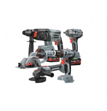 Аккумуляторный бесщеточный НАБОР 5в1 PROFIPOWER ProfiSet-5F18 