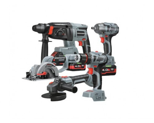 Аккумуляторный бесщеточный НАБОР 5в1 PROFIPOWER ProfiSet-5F18 