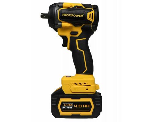 Аккумуляторный бесщеточный ударный гайковерт ProfiPower DTD-18V E0223