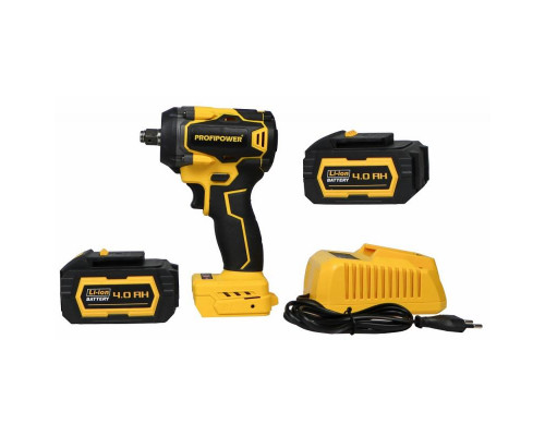 Аккумуляторный бесщеточный ударный гайковерт ProfiPower DTD-18V E0223