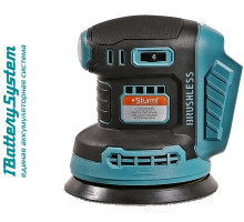 Аккумуляторная эксцентриковая шлифмашина Sturm бесщеточный двигатель, 1BatterySystem COS18125