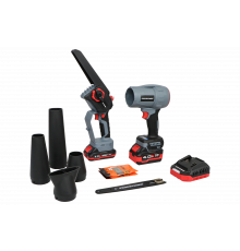 Аккумуляторный бесщеточный набор Profipower 2в1 ProfiSet-2D20 (Li-ion-2шт, 20B, 2.0Ач, 4.0Ач, в коробке, E0225, E0216) E0284