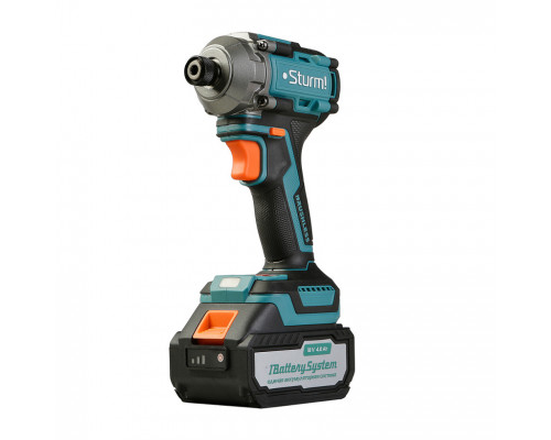 Винтоверт ударный Sturm б/щ, 18В, 1BatterySystem, 250Нм, 1/4, 1x4.0Ач, кейс CD250H