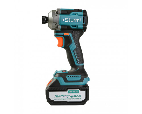 Винтоверт ударный Sturm б/щ, 18В, 1BatterySystem, 250Нм, 1/4, 1x4.0Ач, кейс CD250H
