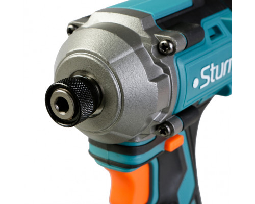 Винтоверт ударный Sturm б/щ, 18В, 1BatterySystem, 250Нм, 1/4, 1x4.0Ач, кейс CD250H