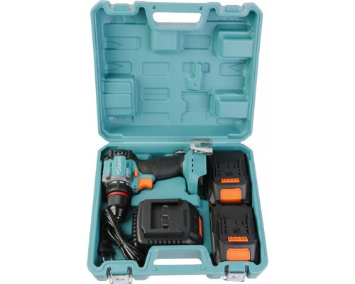 Дрель аккумуляторная Sturm 18В, 1BatterySystem, 60Нм, 2x2.0Ач, кейс CD1860BL