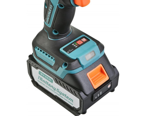 Дрель аккумуляторная ударная Sturm б/щ 18В, 1BatterySystem, 130Нм, 1x4.0Ач, кейс CD1655BLI
