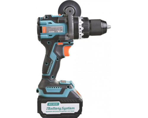 Дрель аккумуляторная ударная Sturm б/щ 18В, 1BatterySystem, 130Нм, 1x4.0Ач, кейс CD1655BLI