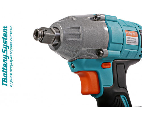 Аккумуляторный гайковерт Sturm 1BatterySystem CD20350BLC