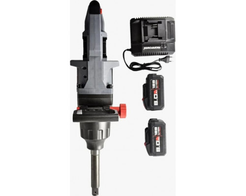 Аккумуляторный бесщеточный ударный гайковерт PROFIPOWER T-4000N длинный шпиндель E0190