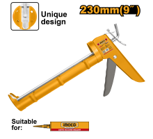 Пистолет для герметика INGCO полузакрытый HCG1809