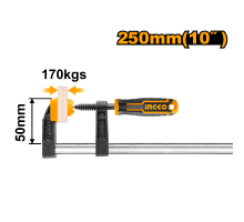 Струбцина столярная INGCO INDUSTRIAL 50х250 мм HFC020503