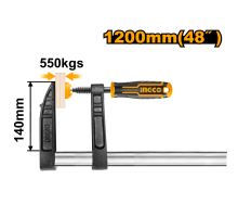 Струбцина столярная INGCO INDUSTRIAL 140х1200 мм HFC021401