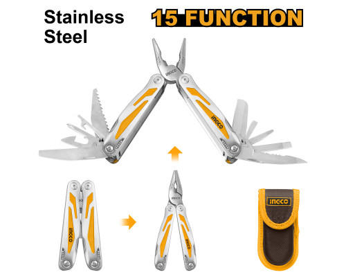 Мультитул 15 в 1 INGCO INDUSTRIAL HFMFT0115