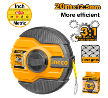 Мерная лента фиберглассовая INGCO INDUSTRIAL 20 м HFMT8320