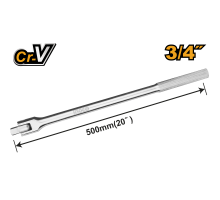 Вороток шарнирный INGCO INDUSTRIAL 3/4" 500 мм HFXH034201