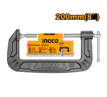 Струбцина столярная G-образная INGCO INDUSTRIAL 200 мм HGC0108