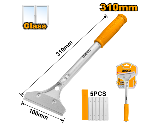 Скребок металлический INGCO 310 мм HGS3201