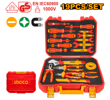 Набор диэлектрического инструмента INGCO INDUSTRIAL 19 шт. HKITH1901