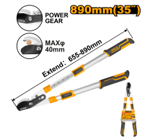 Сучкорез садовый с телескопическими ручками INGCO INDUSTRIAL 650-850 мм HLTA7608