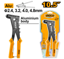 Зaклeпoчник ручной INGCO INDUSTRIAL 2,4-4,8 мм HR105