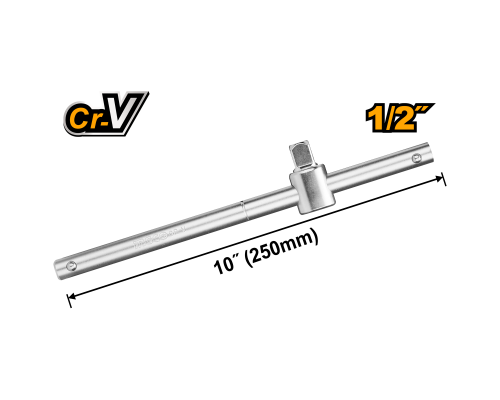 Вороток Т-образный INGCO INDUSTRIAL 1/2" 250 мм HSTB12101