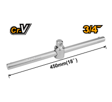 Вороток Т-образный INGCO INDUSTRIAL 3/4" 450 мм HSTB34181