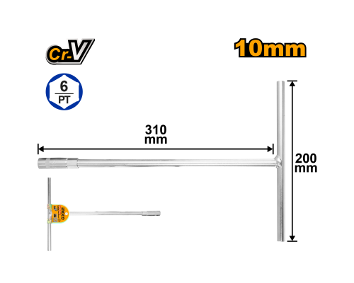 Ключ торцевой INGCO 10 мм HTSW1008