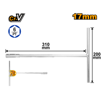 Ключ торцевой INGCO 17 мм HTSW1708