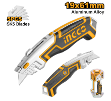 Нож трапециевидный универсальный INGCO INDUSTRIAL HUK6118