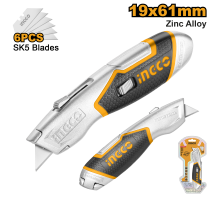 Нож трапециевидный универсальный INGCO INDUSTRIAL HUK618