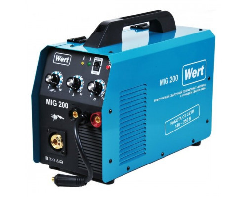 Сварочный аппарат WERT MIG 200 (W1701.007.00)