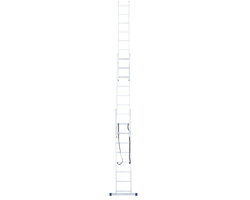 Лестница трехсекционная STAIRS алюминиевая 9 ступеней AL 309