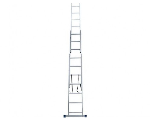 Лестница трехсекционная STAIRS алюминиевая 7 ступеней AL 307