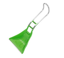 Движок для уборки снега пластиковый, 670 х 530 х 1410 мм, алюминиевая рукоятка Сибртех 61496